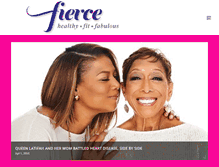 Tablet Screenshot of fierceforblackwomen.com